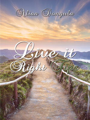 cover image of Live It Right tips